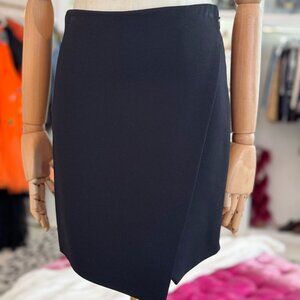 Versace, Black Asymmetrical Skirt